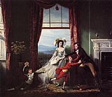 John Singleton Copley The Stillwell Family painting